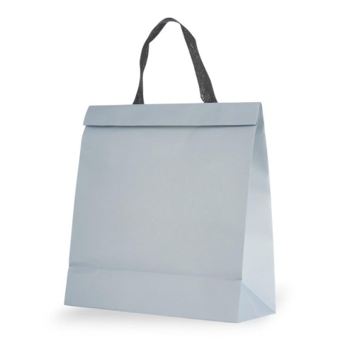 BORSA CARTA 34X14CM BLU